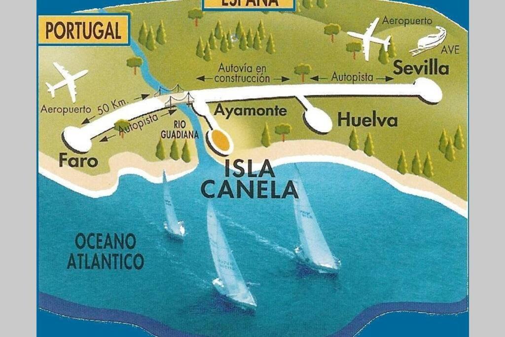 Apartamento T2, Urbanizacao Golf, Isla Canela Huelva Esterno foto